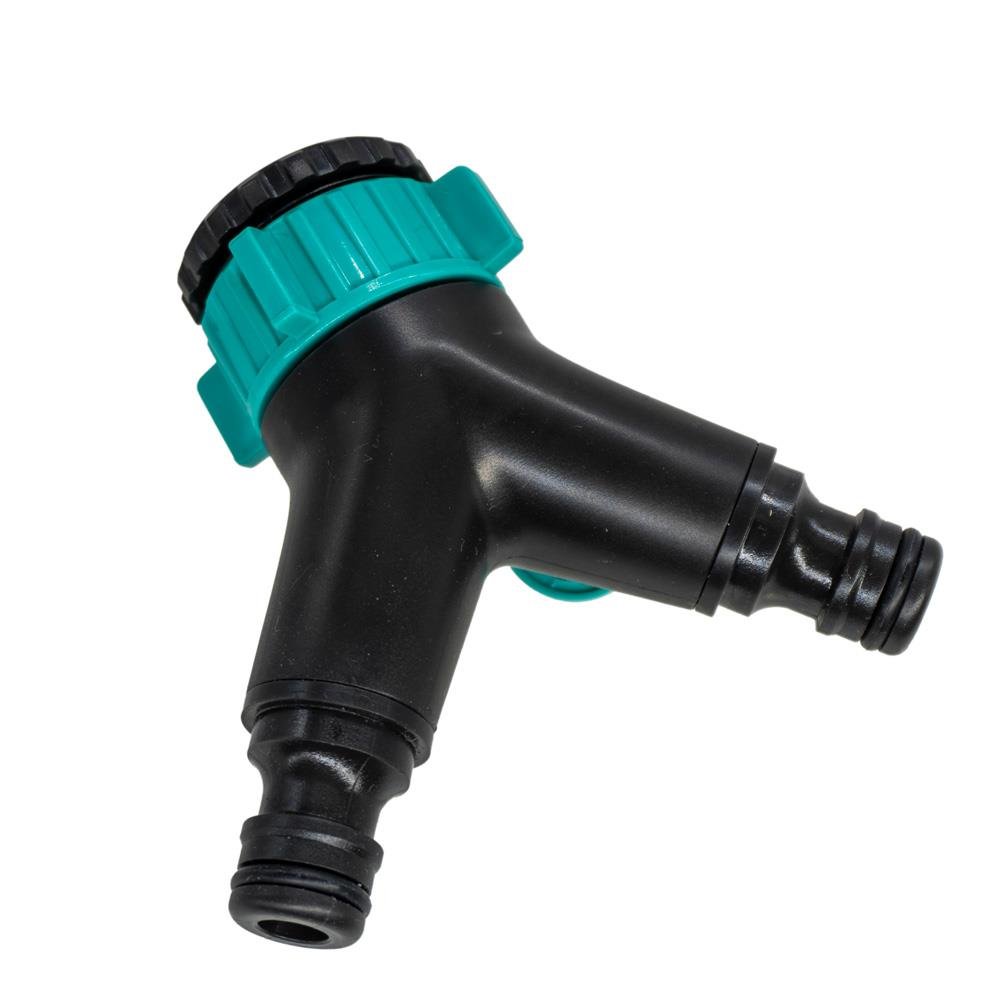 Daye DY8002L Çift Çıkışlı Vanalı Musluk Adaptörü 3/4'' - 1'' ne işe yarar