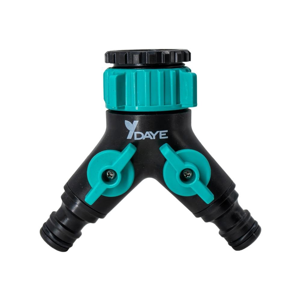 Daye DY8002L Çift Çıkışlı Vanalı Musluk Adaptörü 3/4'' - 1'' ne işe yarar