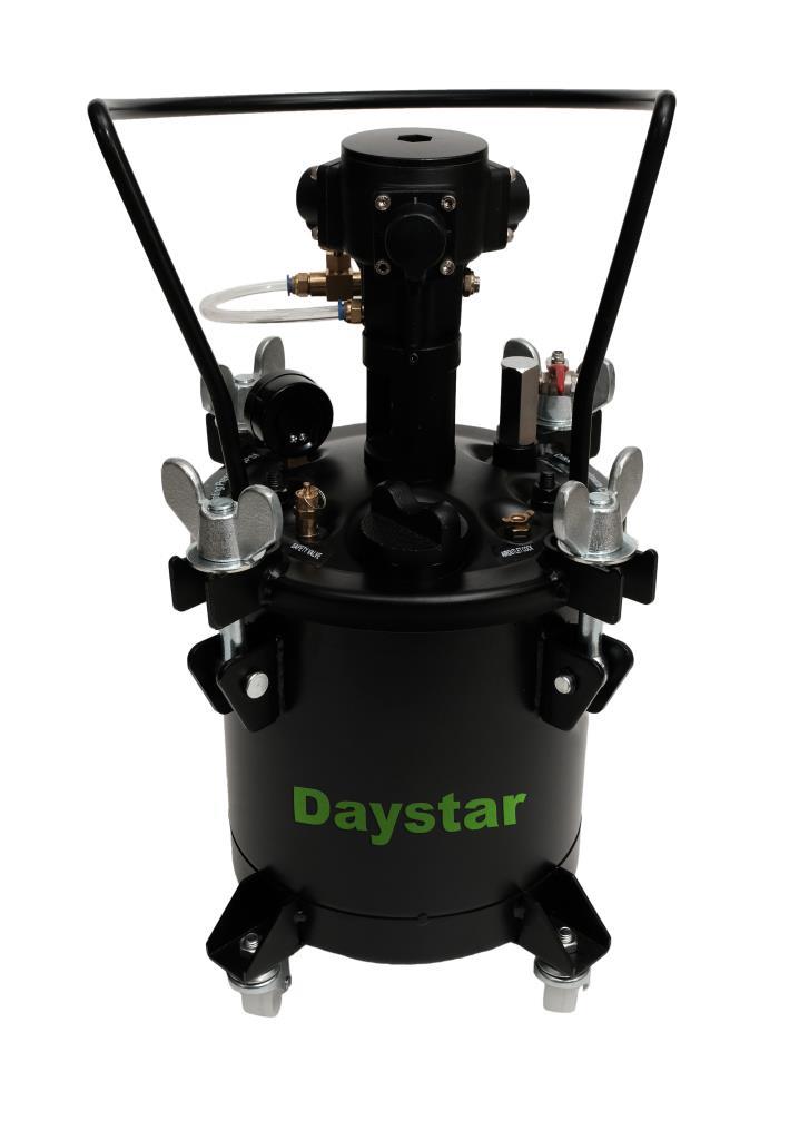 Daystar 10 Lt Otomatik Karıştırıcılı Basınçlı Boya Tankı nasıl kullanılır