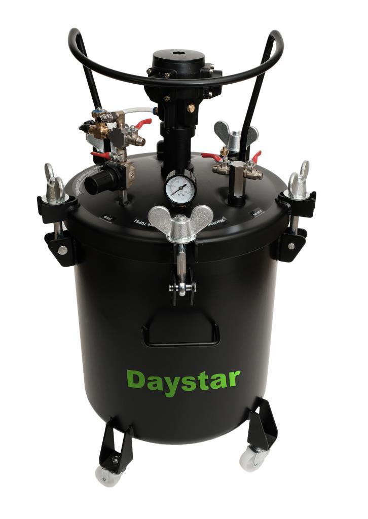 Daystar 40 Lt Otomatik Karıştırıcılı Teflon Kaplı Basınçlı Boya Tankı fiyatı