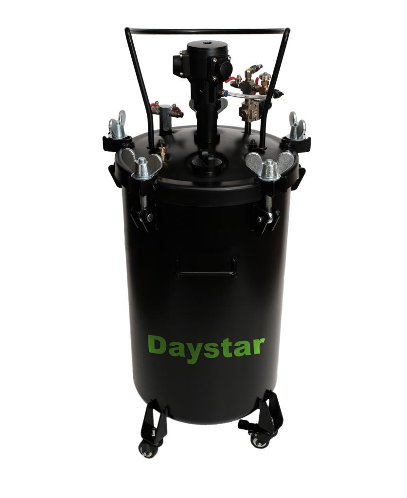 Daystar 80 Lt Otomatik Karıştırıcılı Teflon Kaplı Basınçlı Boya Tankı nasıl kullanılır