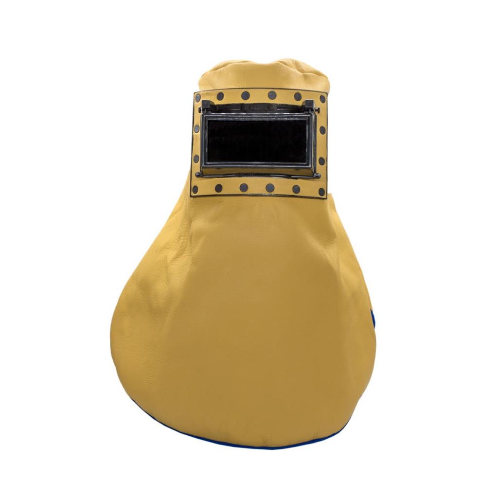 Deri Kaynak Baş Maskesi Kapaklı Arkası Kapalı ne işe yarar