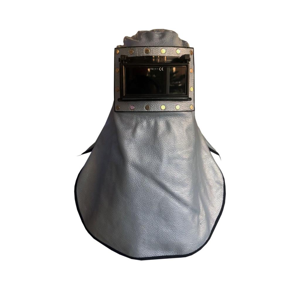 Deri Kaynak Baş Maskesi Kapaklı Arkası Kapalı ne işe yarar