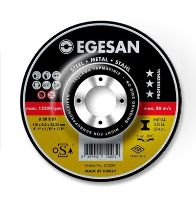 EGESAN 115x3 mm Metal Kesme Taşı fiyatı