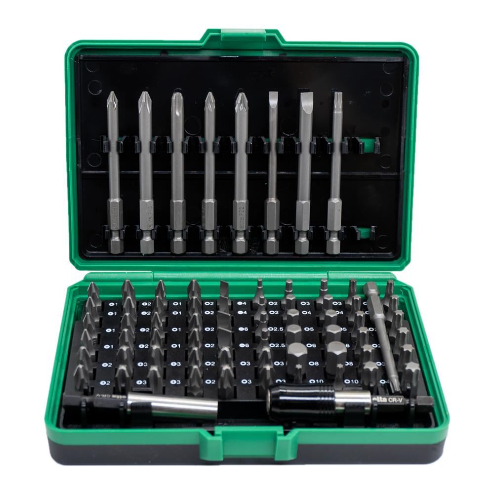 Elta 14000005080 Adaptörlü Bits Uç Vidalama Seti 71 Parça nasıl kullanılır