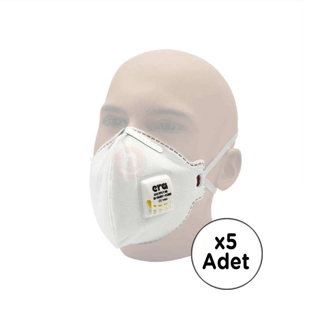 Era Toz Maskesi 4310 Ventilli Katlanır FFP3 V NR 5 Adet ne işe yarar