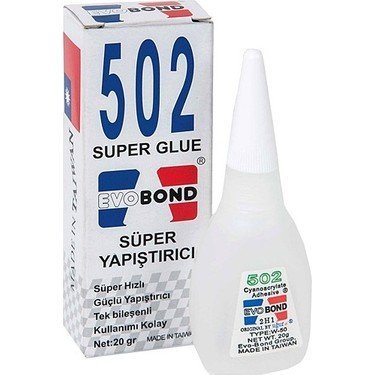 Evobond 502 Süper Hızlı Güçlü Japon Yapıştırıcı 20gr fiyatı