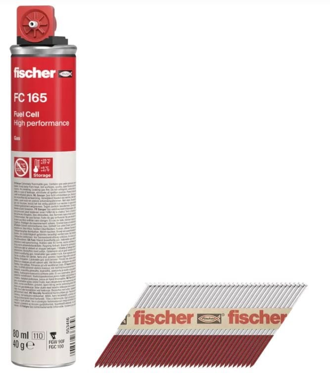 FISCHER 2.8X63 mm 34'' Ahşap Çivisi Havalı Ve Gazlı Çivi Çakma Tabancaları için nasıl kullanılır