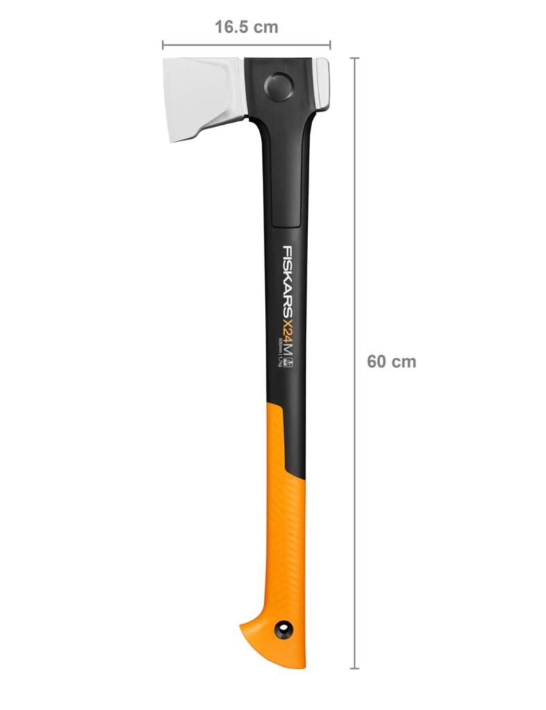 FISKARS (M) X24 Yarma Baltası 600 mm (1069106) nasıl kullanılır