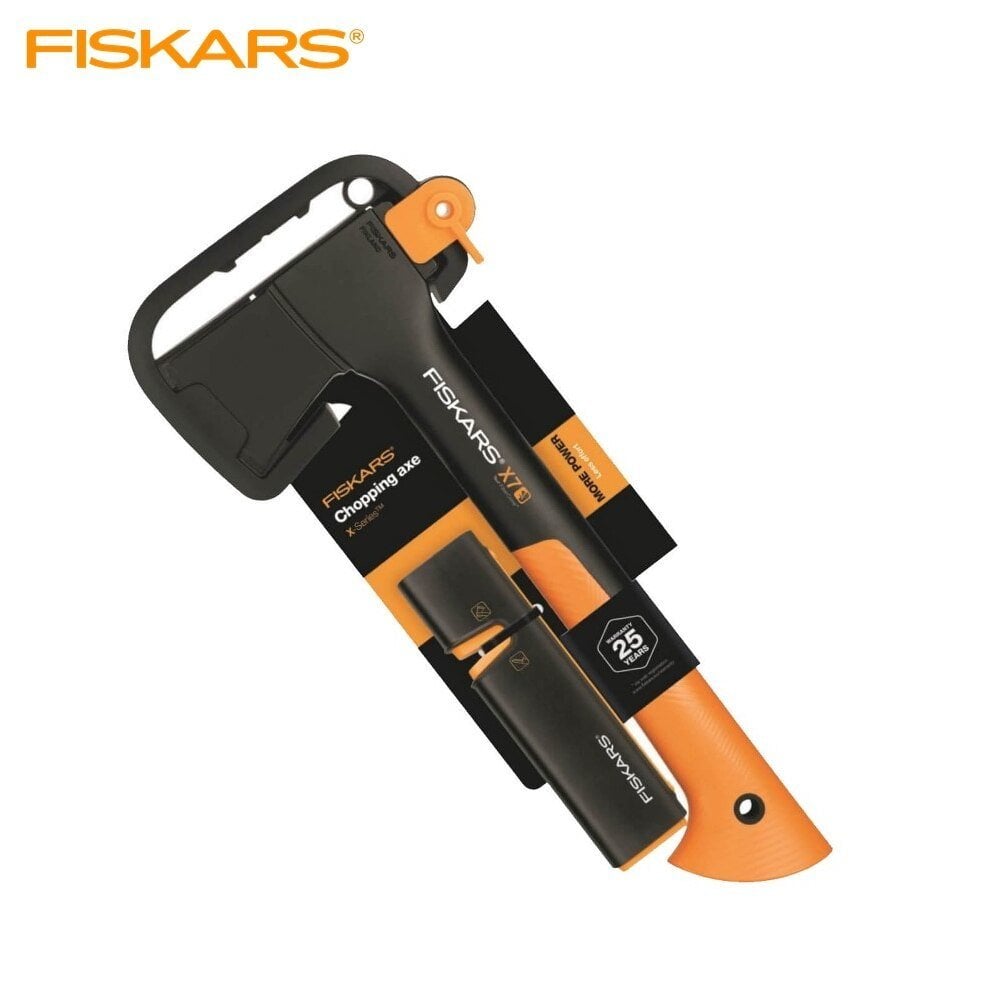 FISKARS X7 Parçalama Baltası (Bileme Aparatı Hediyeli) nasıl kullanılır