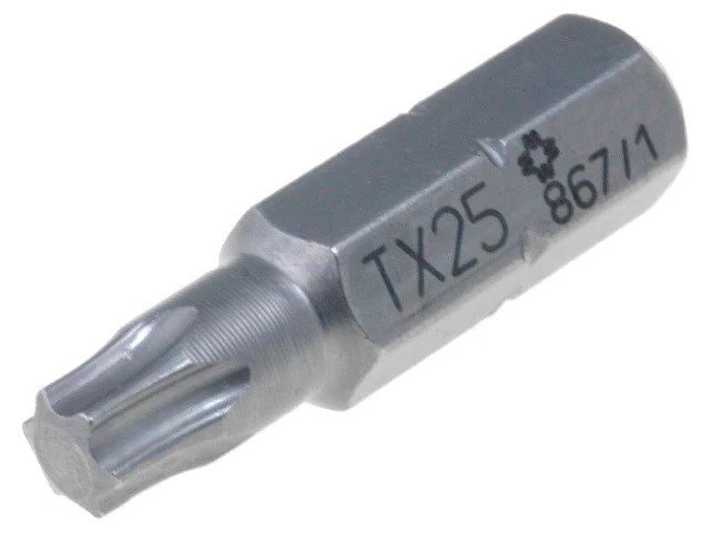 FORMAT 867/1 T25x25 MM 1/4'' Torx Bits Uç nasıl kullanılır