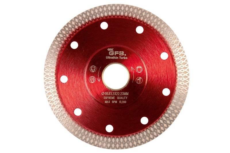 GFB Hassas İnce Çapraz Diş Elmas Testere 115 mm (Seramik - Granit - Fayans) fiyatı