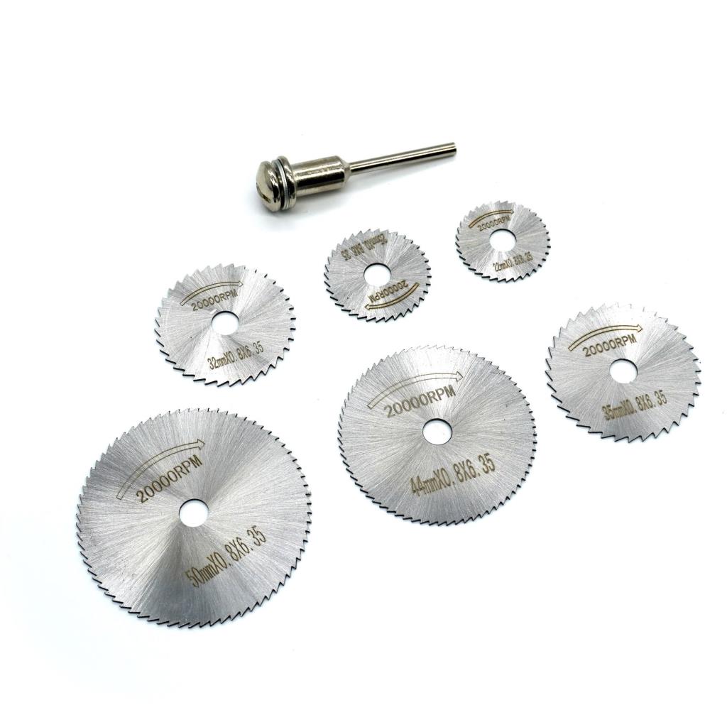 Gravür Makinası Mini Testere Seti 7 Parça 3 mm Sap fiyatı