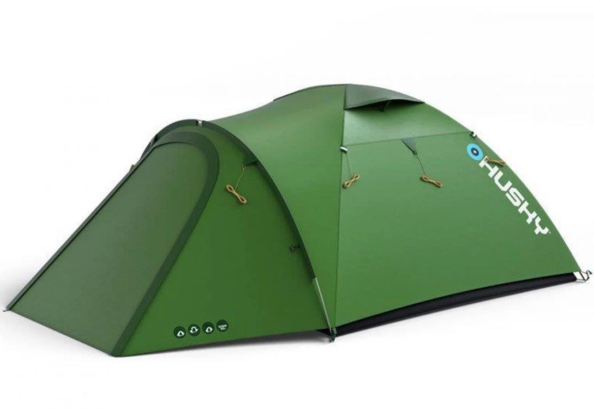 HUSKY Baron 4 Mevsim 4 Kişilik Kamp Çadırı (Yeşil) fiyatı