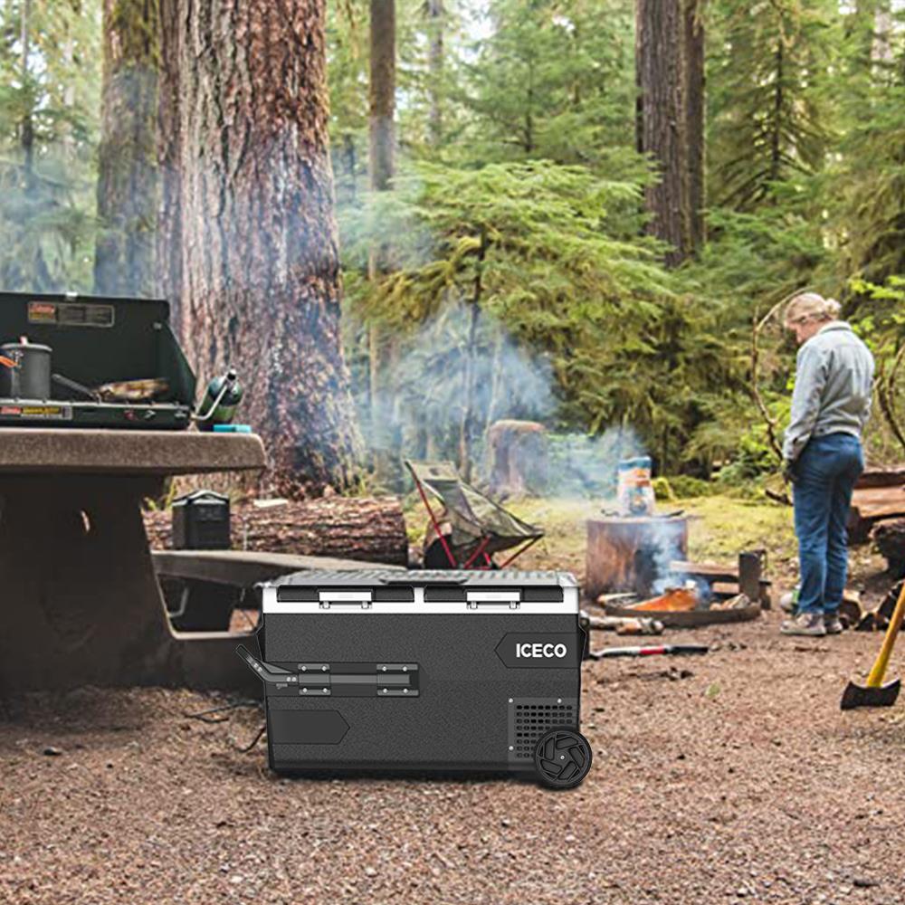 ICECO K75D 12/24Volt 75Lt Akülü/Kablolu/ Çift Bölmeli Kompresörlü Outdoor Oto Buzdolabı/Dondurucu (Akü Dahil Değildir) ne işe yarar