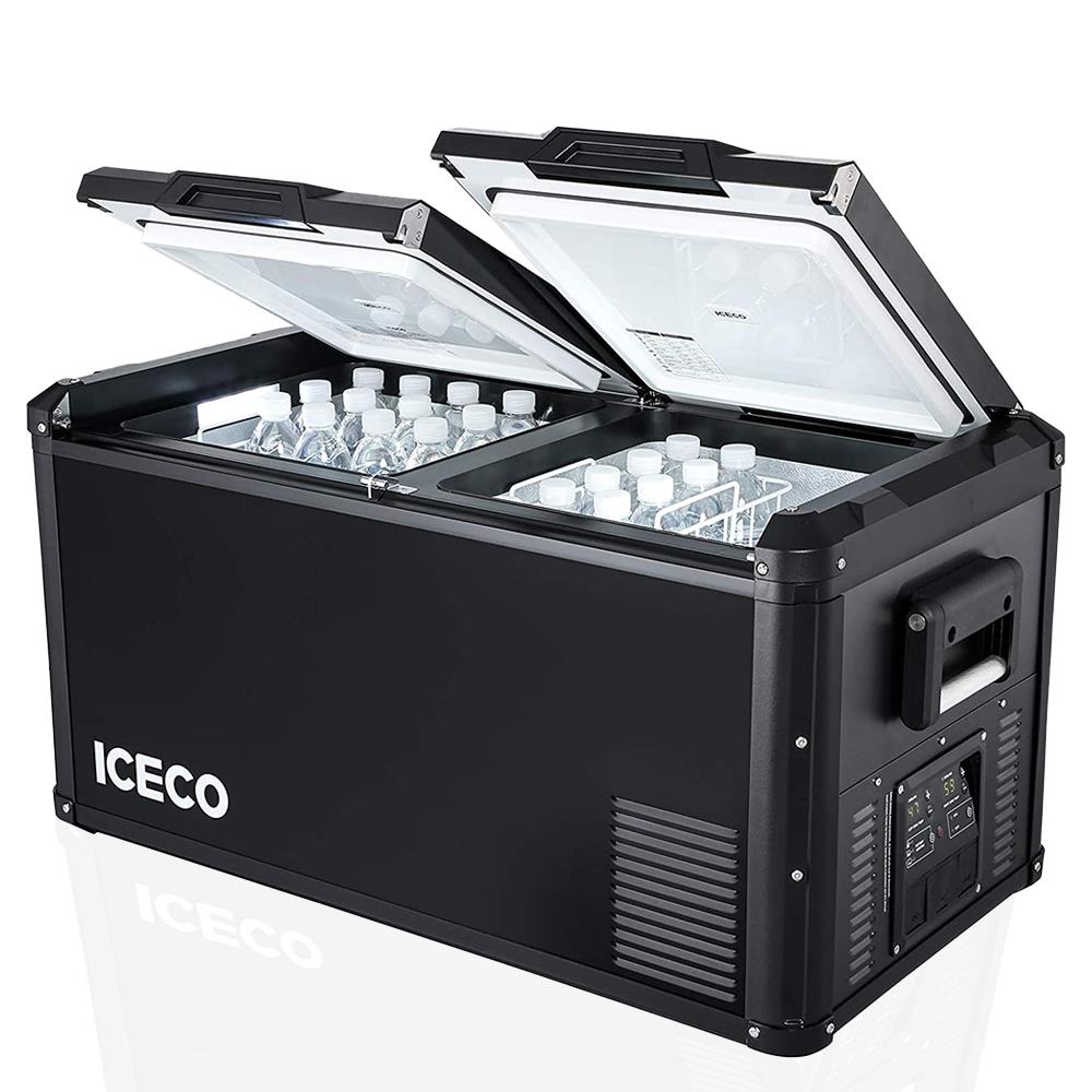 ICECO VL75PROD 12/24Volt 220Volt 75 Litre Çift Bölmeli Outdoor Kompresörlü Oto Buzdolabı/Dondurucu nasıl kullanılır