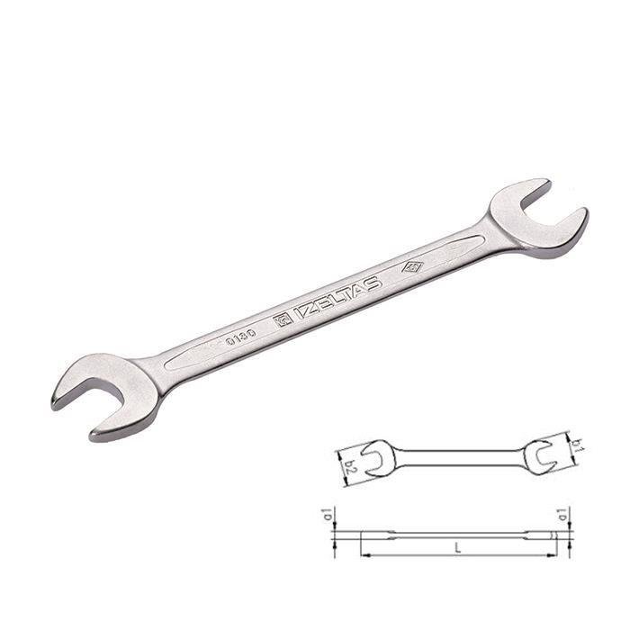 İzeltaş 0130013436 İki Ağız Anahtar Uzun Boy 34x36 mm nasıl kullanılır