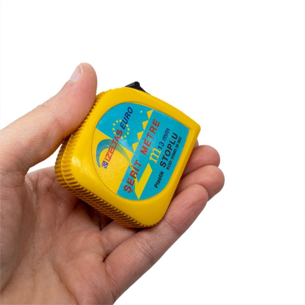 İzeltaş 0588526002 Euro Plastik Stoplu Şerit Metre 2 mt ne işe yarar