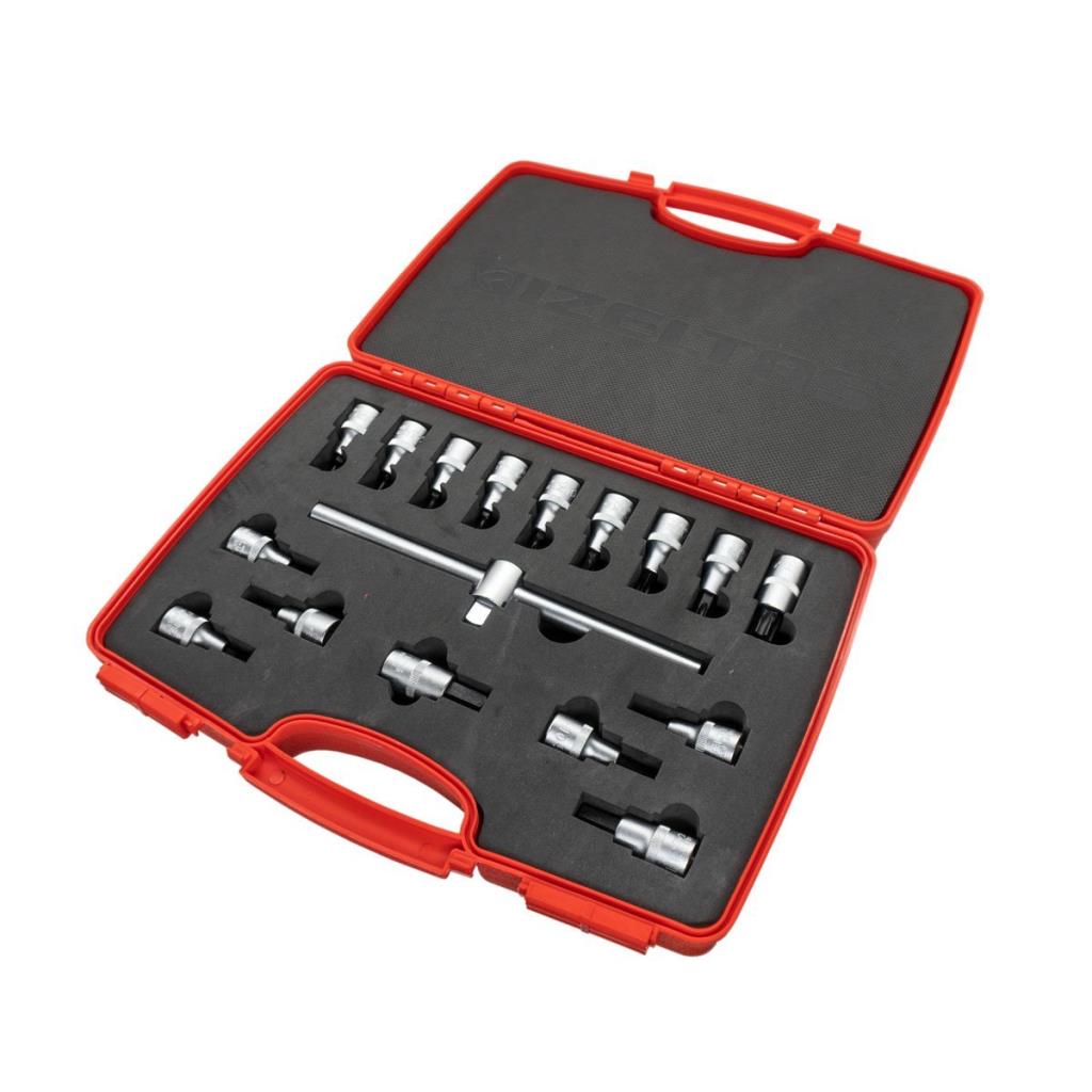 İzeltaş 1/2'' Lokmalı Allen ve Torx Uç Takımı 17 Parça fiyatı