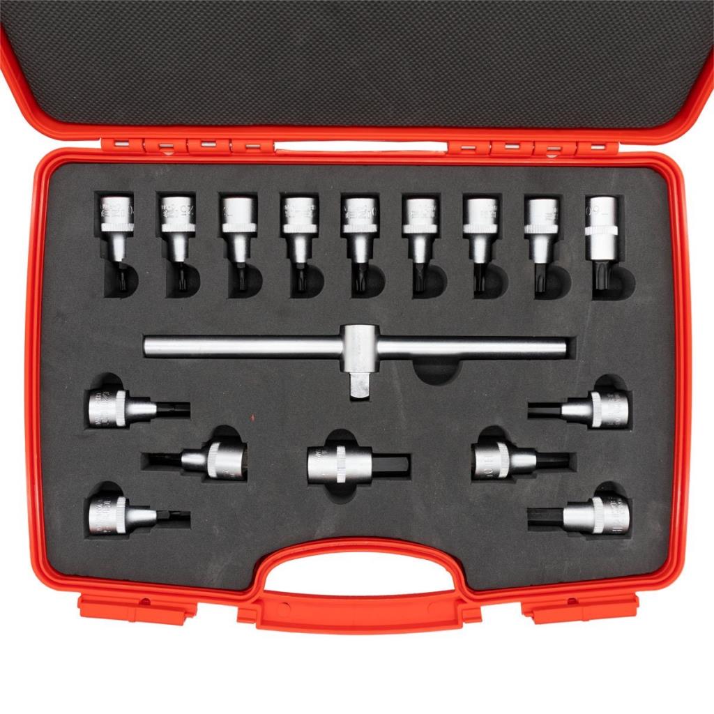 İzeltaş 1/2'' Lokmalı Allen ve Torx Uç Takımı 17 Parça nasıl kullanılır