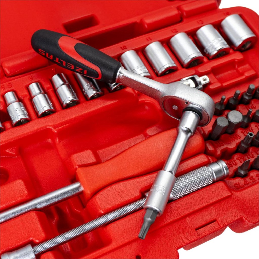 İzeltaş 1/4'' Altı Köşe Mini Lokma Anahtar ve Bits Set 45 Parça ne işe yarar