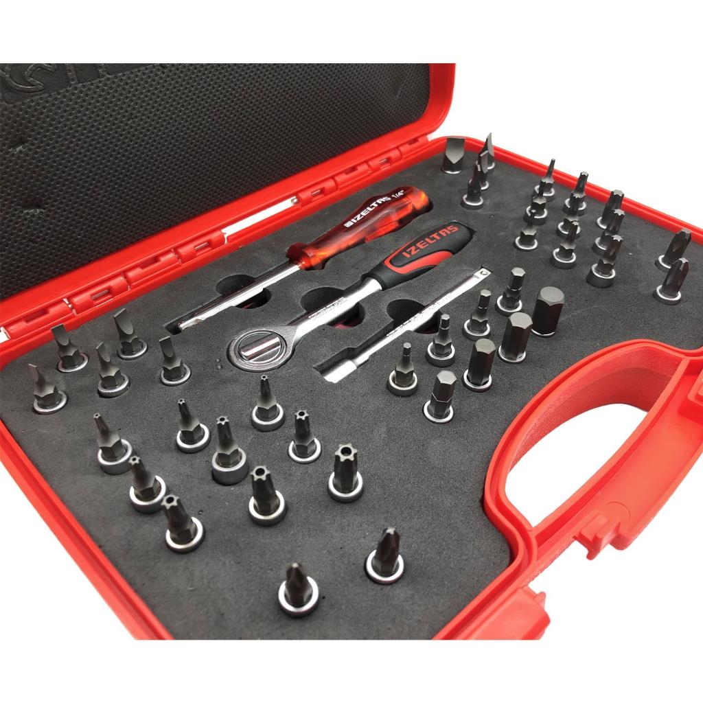İzeltaş 1/4'' Bits Uçlu Lokma Takımı 42 Parça ne işe yarar
