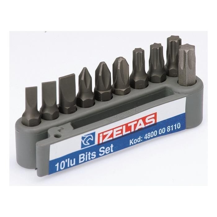 İZELTAŞ 10'lu Bits Set 25 mm fiyatı