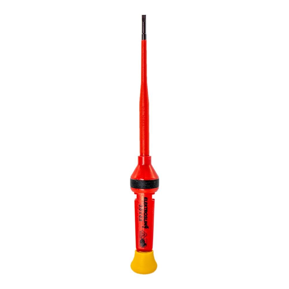 İzeltaş 1000V Elektro Slim Düz Uçlu Tornavida 2.5x75 mm ne işe yarar