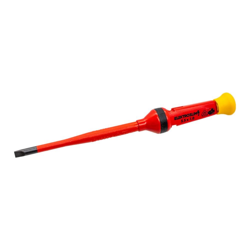 İzeltaş 1000V Elektro Slim Düz Uçlu Tornavida 5.5x100 mm nasıl kullanılır