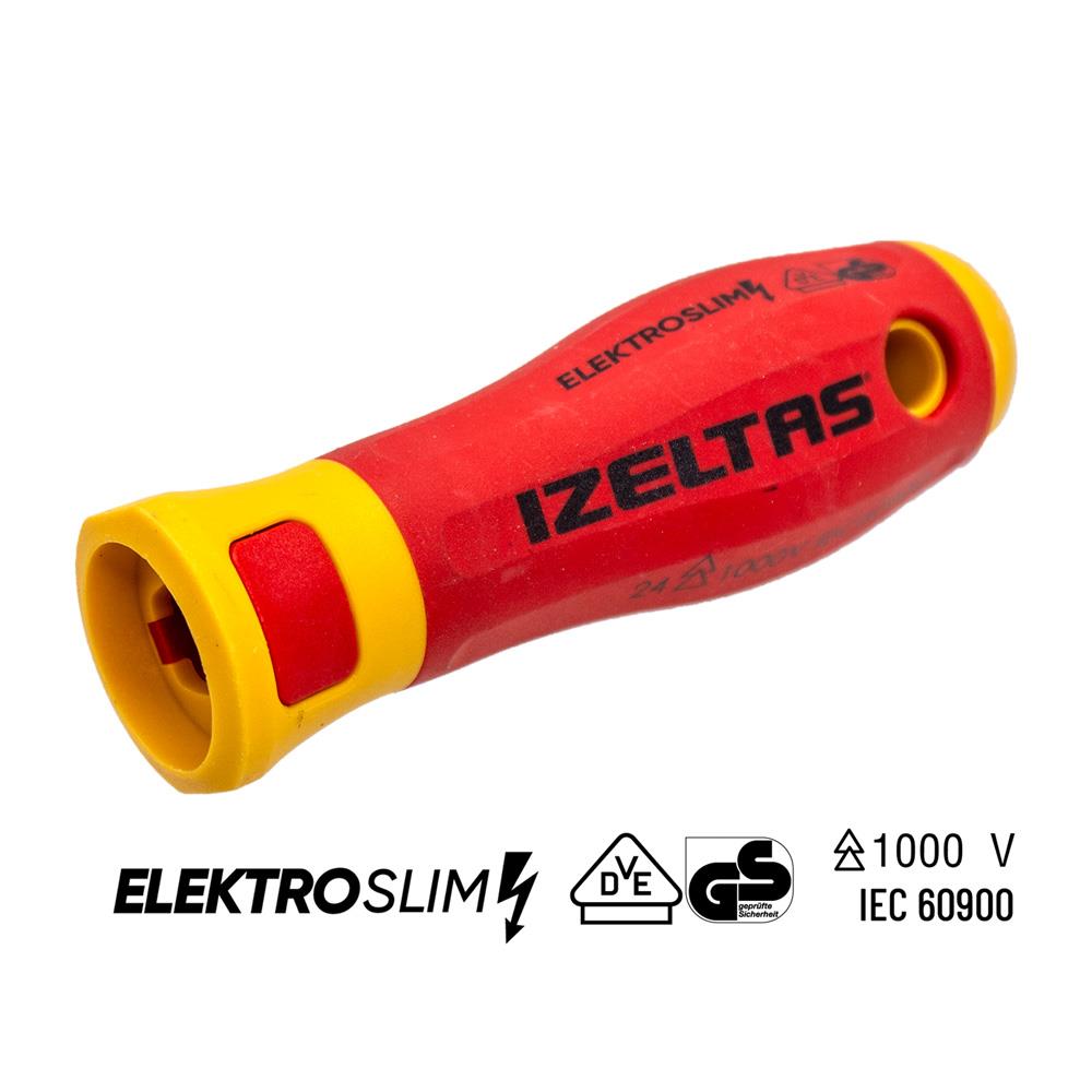 İzeltaş 1000V Elektro Slim İzoleli Tornavida Sapı fiyatı