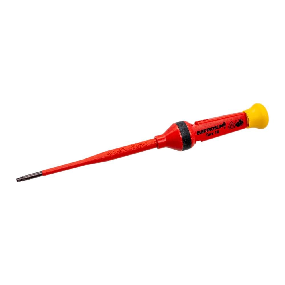 İzeltaş 1000V Elektro Slim Torx Uçlu Tornavida T10 3.5x100 mm ne işe yarar
