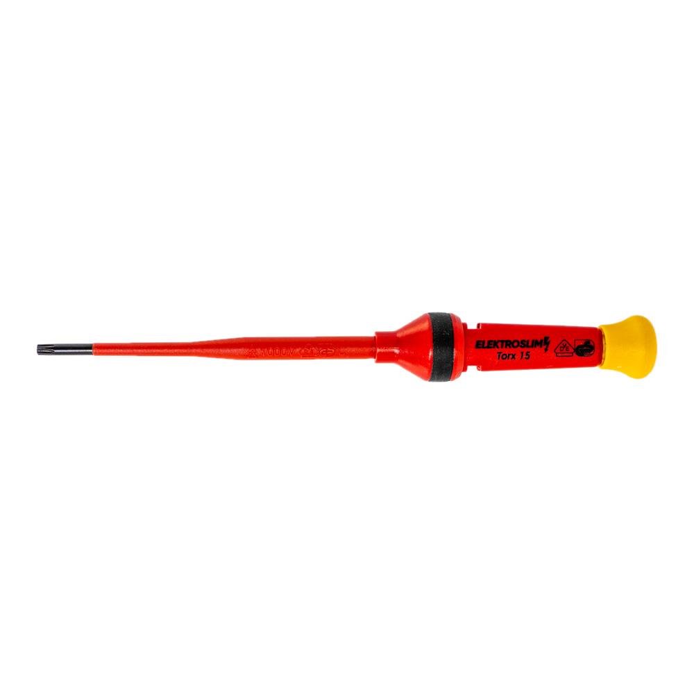 İzeltaş 1000V Elektro Slim Torx Uçlu Tornavida T15 3.5x100 mm ne işe yarar