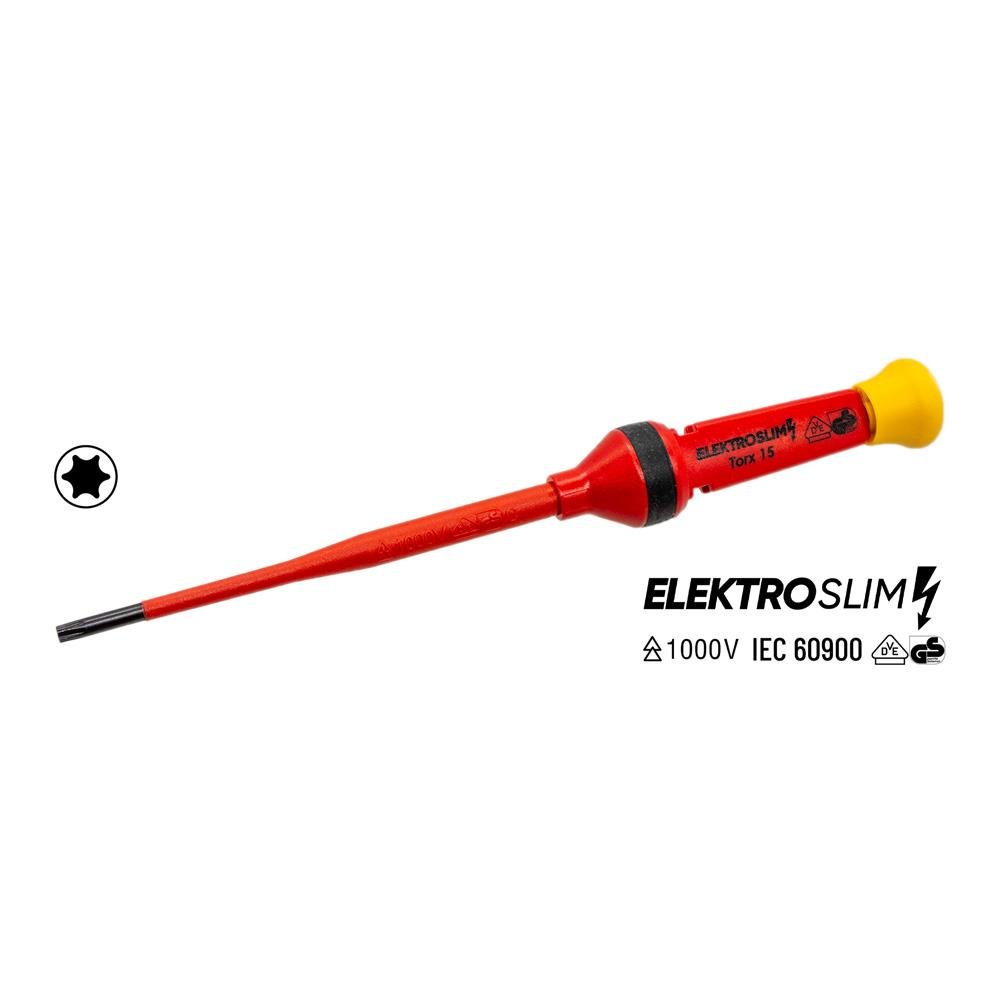İzeltaş 1000V Elektro Slim Torx Uçlu Tornavida T15 3.5x100 mm fiyatı