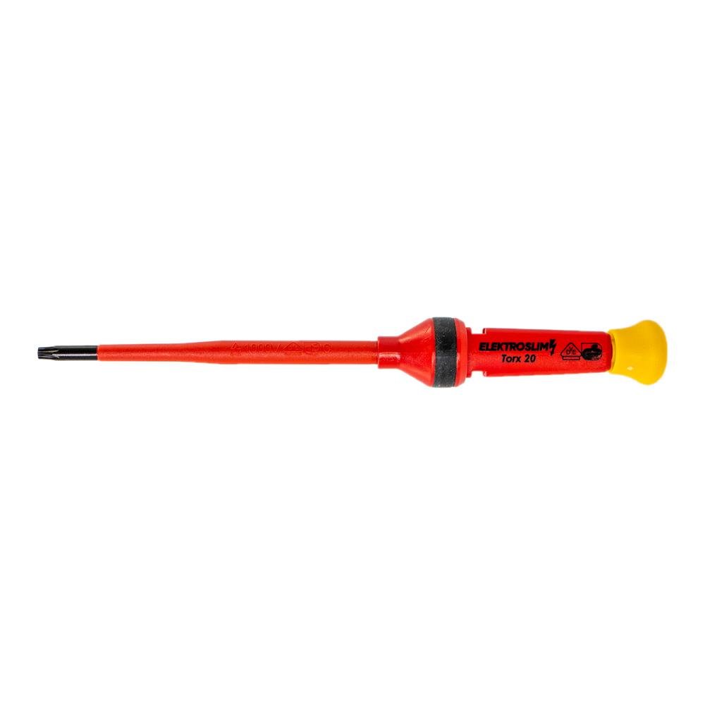 İzeltaş 1000V Elektro Slim Torx Uçlu Tornavida T20 4.5x100 mm ne işe yarar