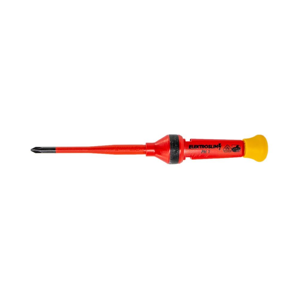 İzeltaş 1000V Elektro Slim Yıldız Uçlu Tornavida PH1 4.5x80 mm ne işe yarar