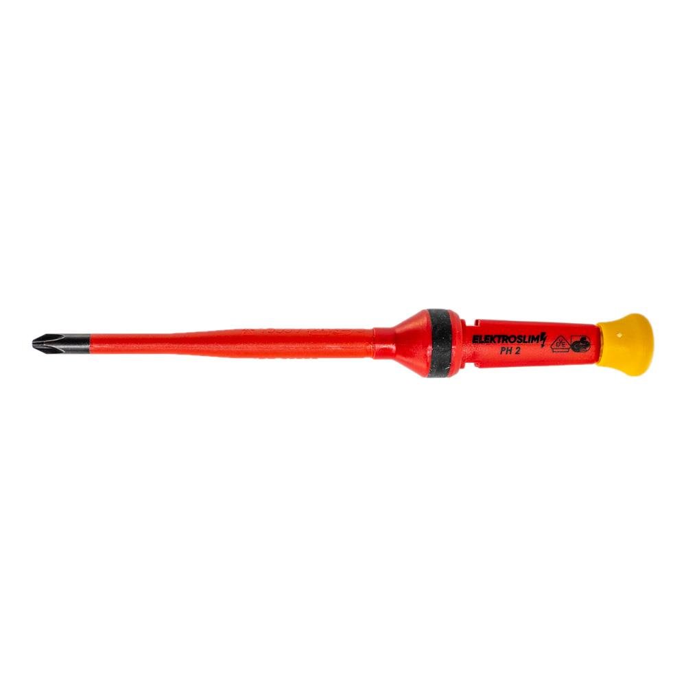 İzeltaş 1000V Elektro Slim Yıldız Uçlu Tornavida PH2 6x100 mm ne işe yarar