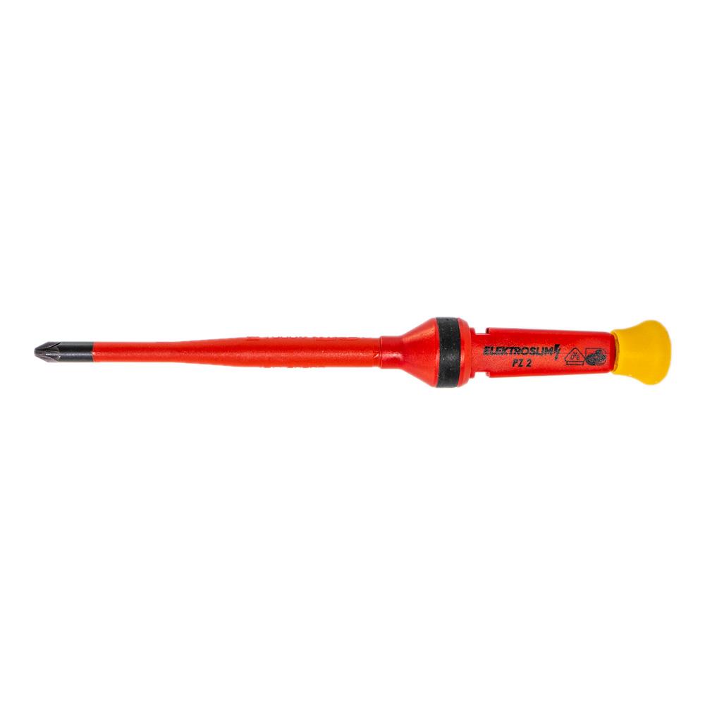 İzeltaş 1000V Elektro Slim Yıldız Uçlu Tornavida PZ2 6x100 mm ne işe yarar
