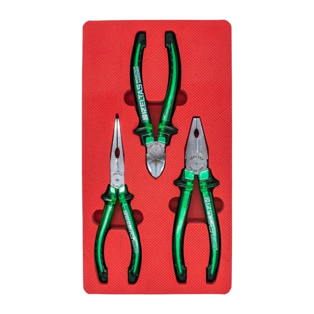 İzeltaş 13000005314 Yeşil Kraft Nostalji Pense Seti 3 Parça ne işe yarar