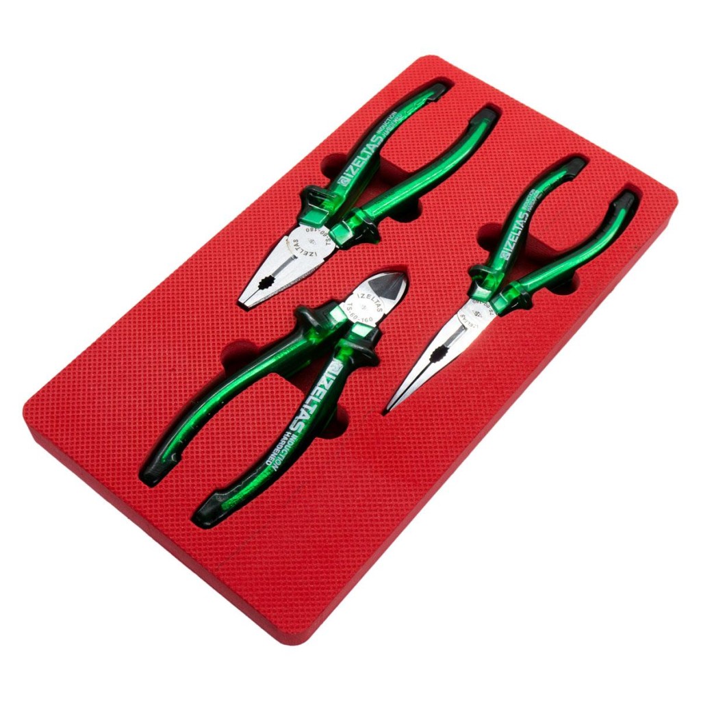 İzeltaş 13000005314 Yeşil Kraft Nostalji Pense Seti 3 Parça ne işe yarar