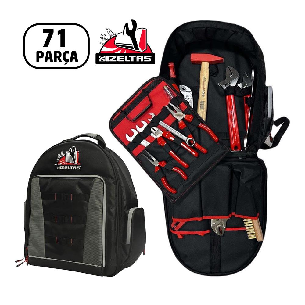 İzeltaş 13000005375 Bez Çantalı Kombi Bakım Seti 71 Parça fiyatı