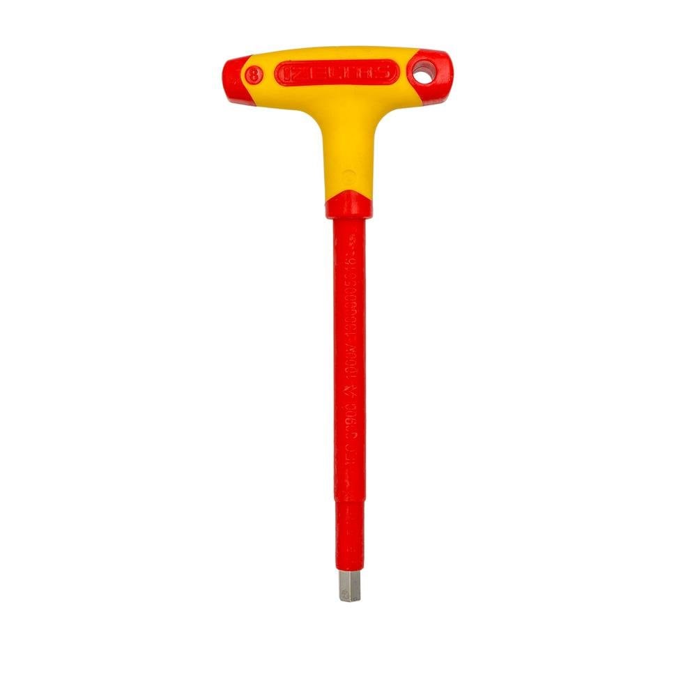 İzeltaş 13000005616 1000V İzoleli T Tipi Allen Anahtar 8 mm nasıl kullanılır