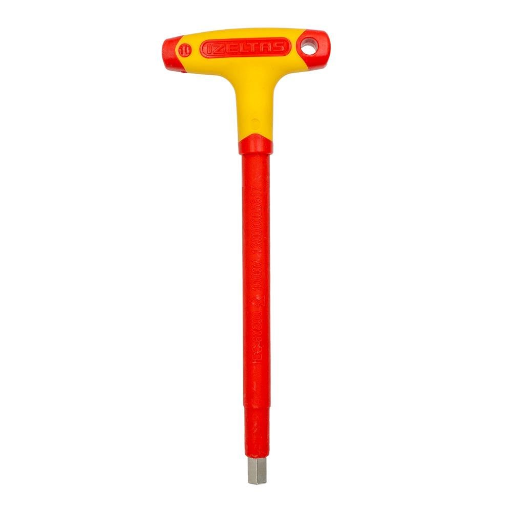İzeltaş 13000005617 1000V İzoleli T Tipi Allen Anahtar 10 mm nasıl kullanılır