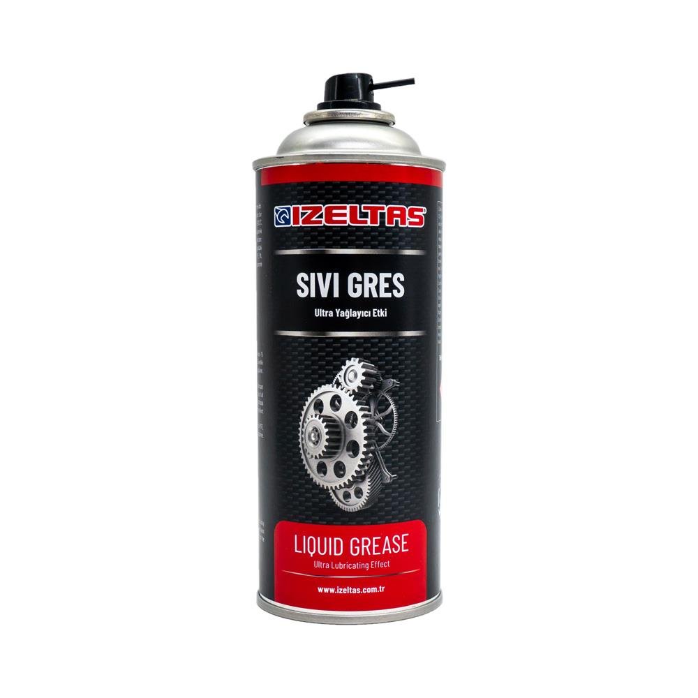 İzeltaş 14000005275 Yağlayıcı Sıvı Gres Sprey 400 ml ne işe yarar