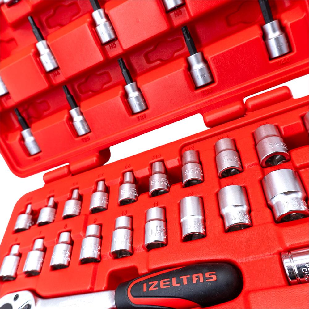 İzeltaş 3/8'' 6 Köşe Lokma Anahtar ve Lokmalı Allen Set 35 Parça ne işe yarar