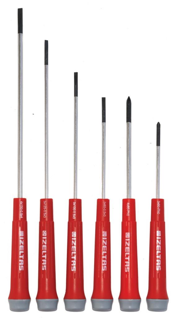 İZELTAŞ 4500008106 Elektronikçi Tip Klemens Tornavida Seti 6 Parça fiyatı