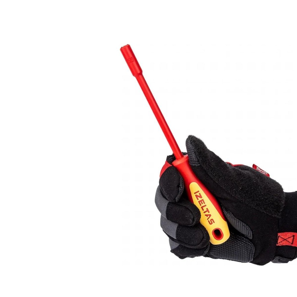 İzeltaş 4773190055 1000V Süngüsü İzoleli Lokma Uçlu Tornavida 5.5 mm ne işe yarar