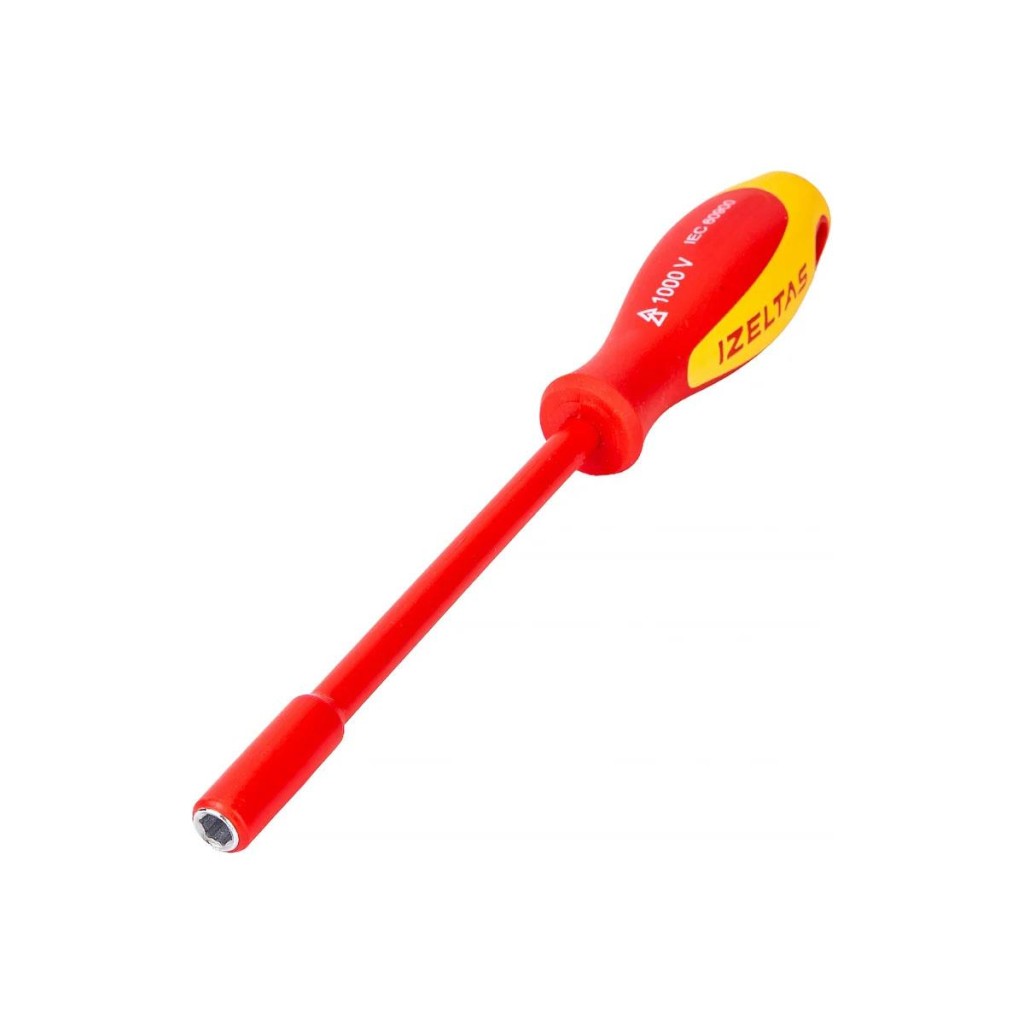 İzeltaş 4773190060 1000V Süngüsü İzoleli Lokma Uçlu Tornavida 6 mm nasıl kullanılır
