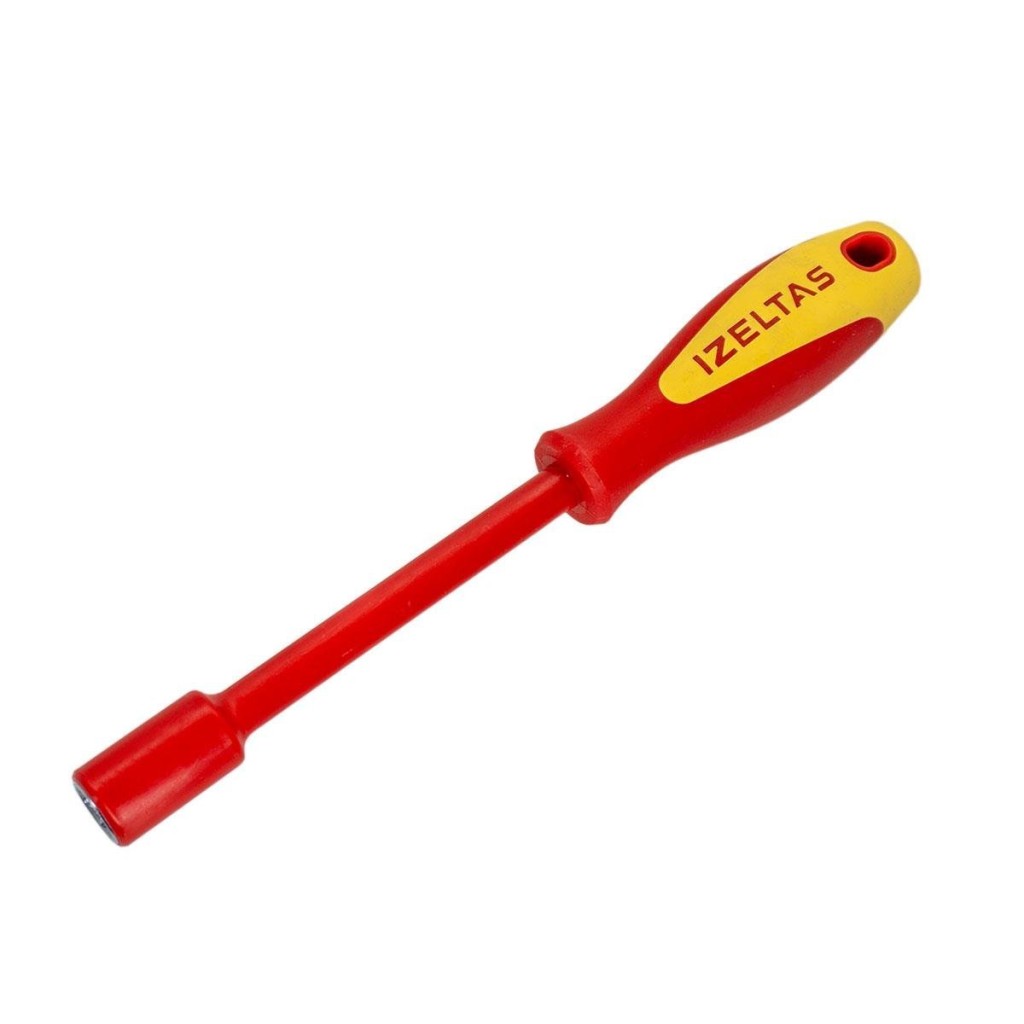 İzeltaş 4773190100 1000V Süngüsü İzoleli Lokma Uçlu Tornavida 10 mm nasıl kullanılır