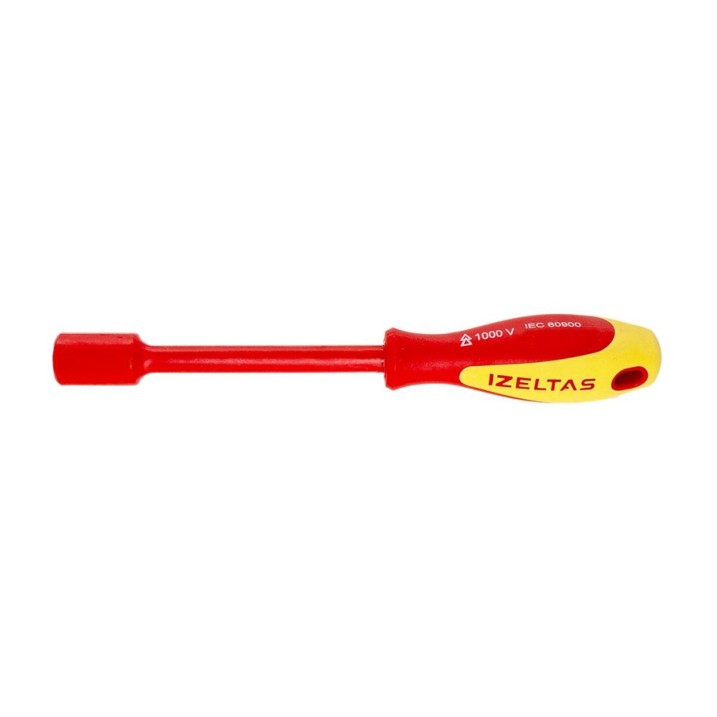 İzeltaş 4773190140 1000V Süngüsü İzoleli Lokma Uçlu Tornavida 14 mm fiyatı