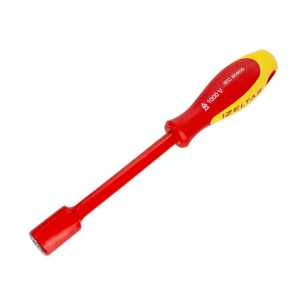 İzeltaş 4773190140 1000V Süngüsü İzoleli Lokma Uçlu Tornavida 14 mm nasıl kullanılır